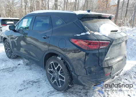 2024 Chevrolet Blazer Awd Rs из США, поврежденный, VIN 3GNKBKRS2RS128921